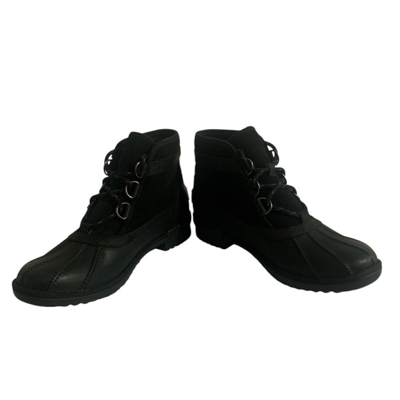 UGG Black Snow Winter Boots Women 8 - Picture 5 of 12